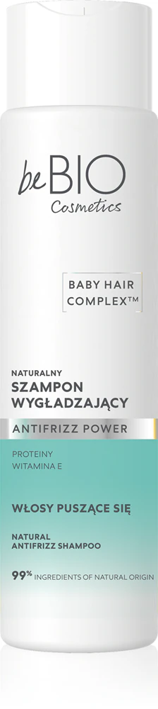 beBIO Baby Hair Complex Antifrizz Power smoothing shampoo for damaged hair