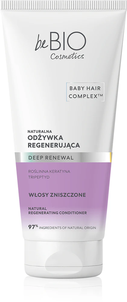 beBIO Baby Hair Complex Deep Renewal Regenerating Conditioner for Damaged Hair