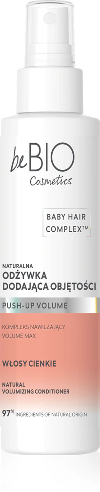 beBIO Baby Hair Complex Push-Up Volume Conditioner for more hair volume
