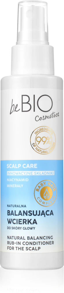 beBIO Baby Hair Complex Scalp Care rinse-free care for the scalp regenerates the skin barrier