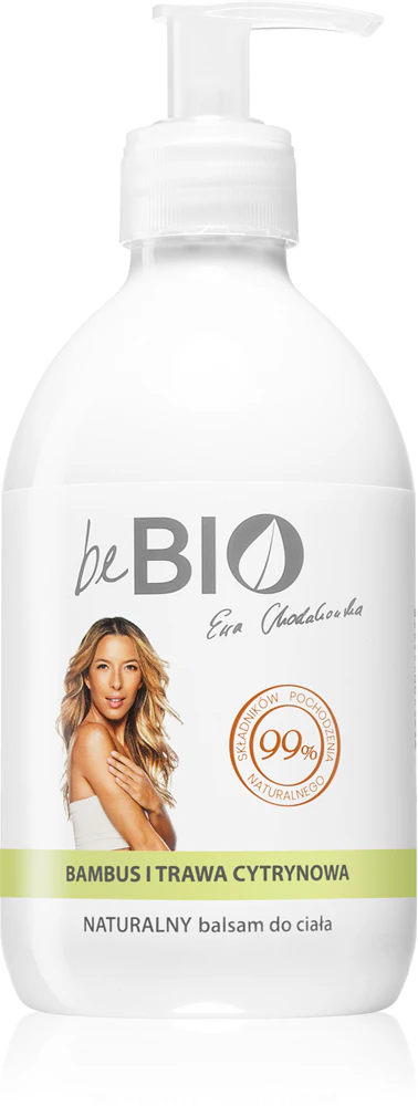 beBIO Bamboo & Lemongrass moisturizing body lotion