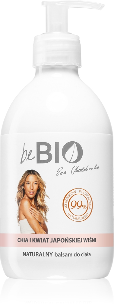 beBIO Chia Seeds & Japanese Cherry Blossom moisturizing body lotion
