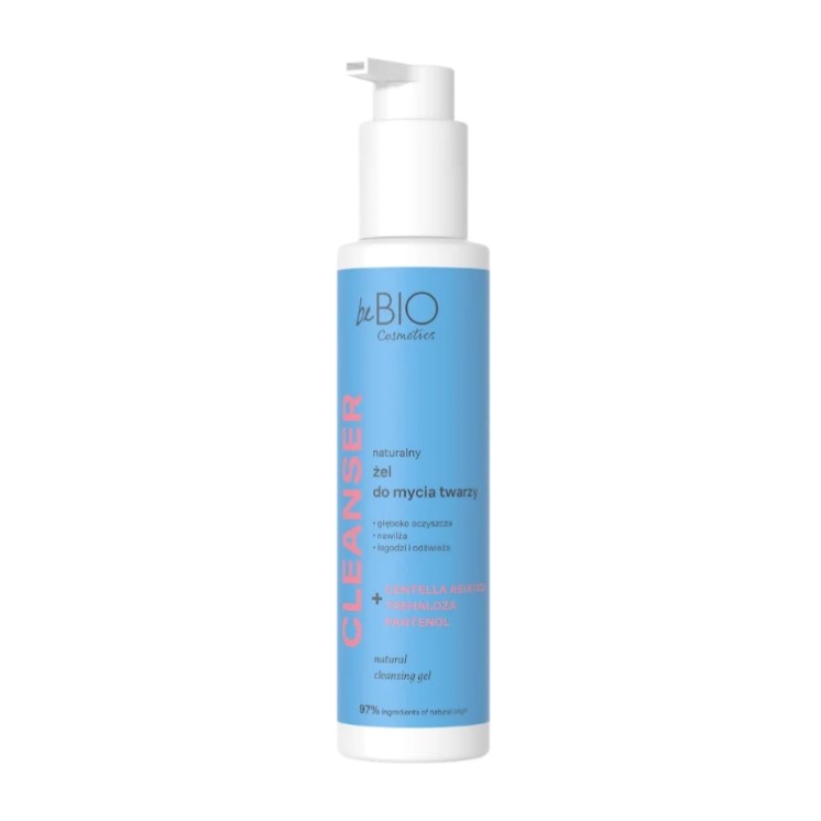 BeBio Cosmetics Cleanser Natural Facial Wash Gel 150 ml