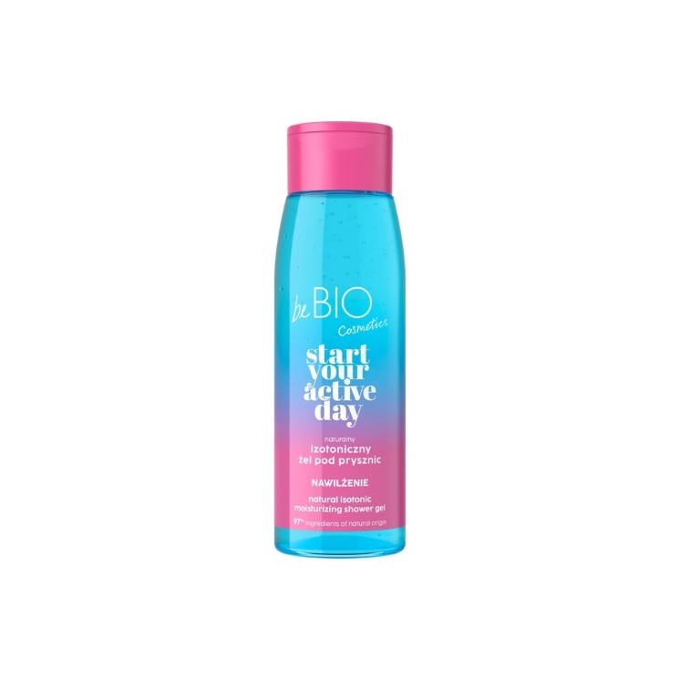 BeBio Cosmetics Natural Isotonic Shower Gel Start Your Active Day MOISTURIZING 400 ml