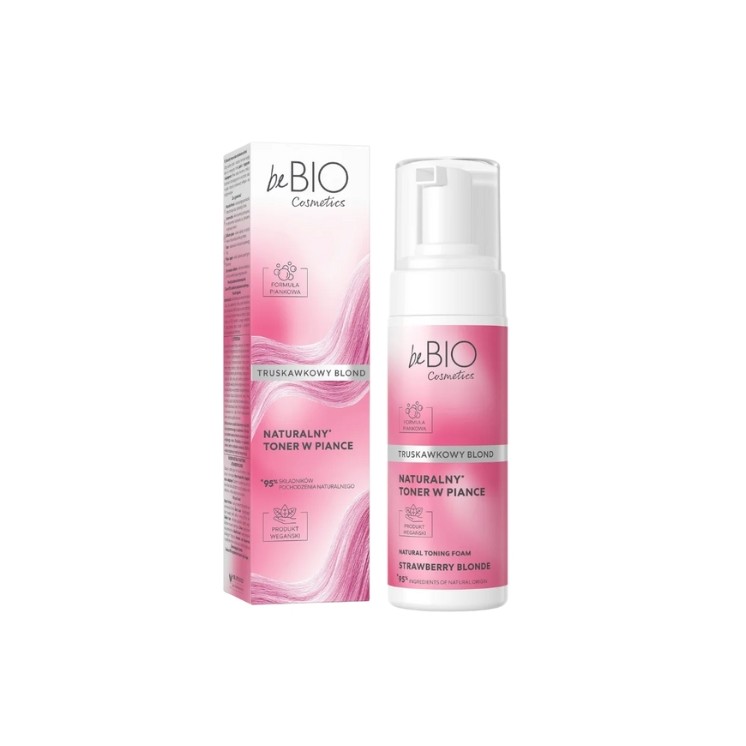 BeBio Cosmetics Natural Foam Toner Strawberry Blonde 120 ml