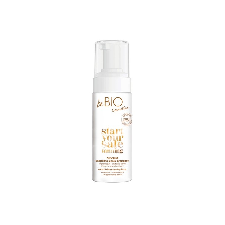 beBio Ewa Chodakowska Start Your Safe Tanning natural velvety bronzing body foam 150 ml