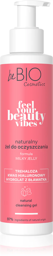 beBIO Feel Your Beauty Vibes creamy facial cleansing gel