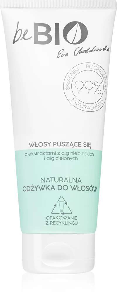 beBIO Frizzy Hair Conditioner for thick, tight curly hair