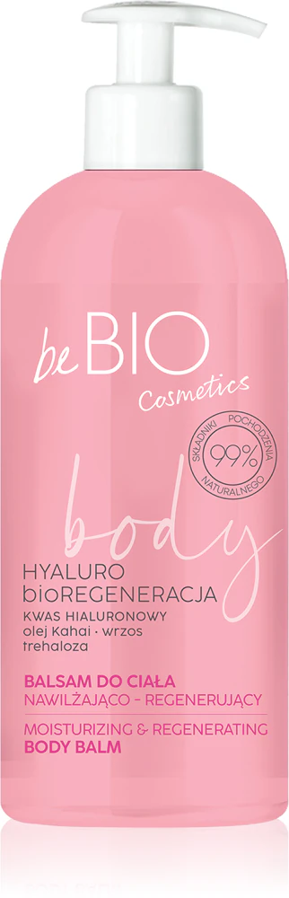 beBIO Hyaluro bioRegeneration regenerating body balm with moisturizing effect