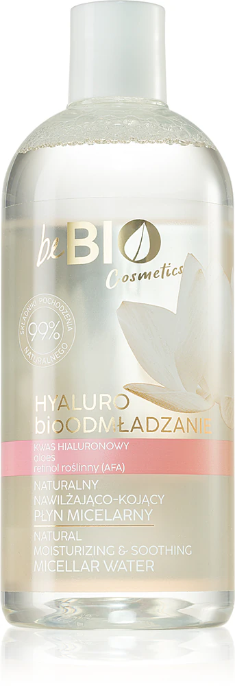 beBIO Hyaluro bioRejuvenation micellar water for mature skin