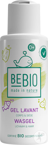 Bebio Chamomile Wash Gel Body And Hair Organic Travel Size 100ml