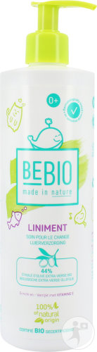 Bebio Liniment Wrap Care 44% Extra Virgin Olive Oil Organic 400ml
