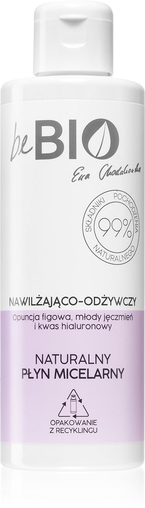 beBIO Moisturizing and Nourishing gentle micellar water for cleansing