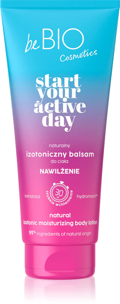 beBIO Start Your Active Day hydrating body cream