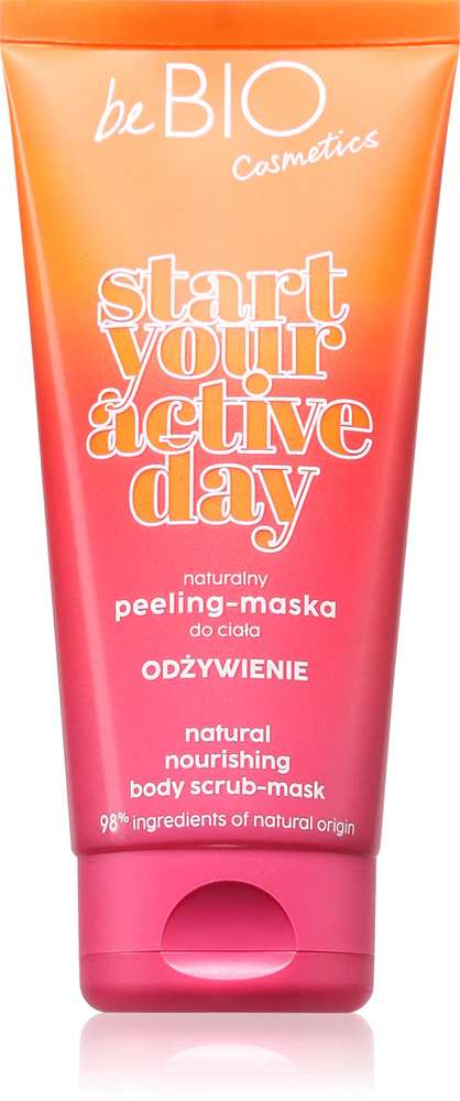 beBIO Start Your Active Day Nourishing Body Scrub