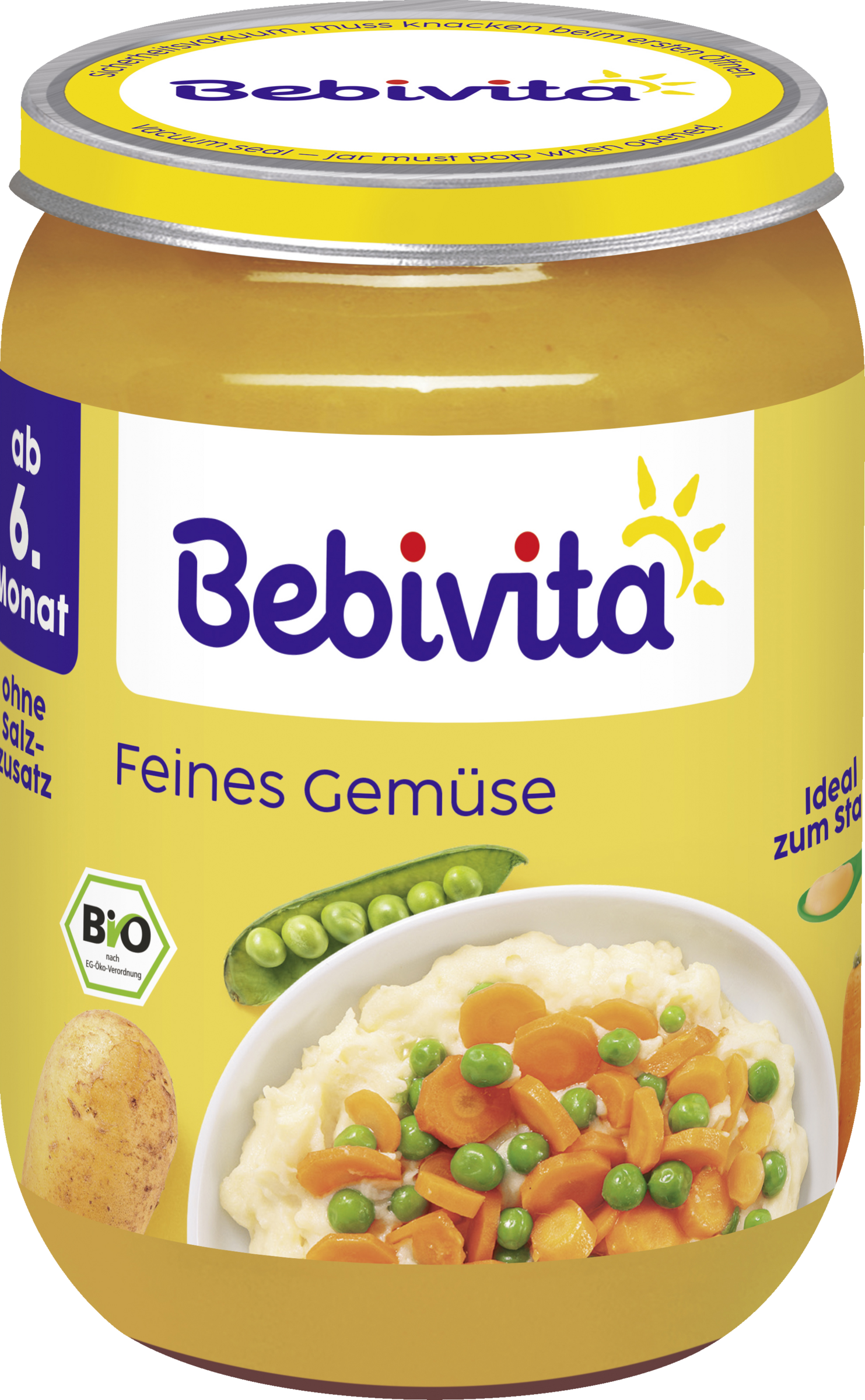 Bebivita Organic Fine Vegetables from 6 months