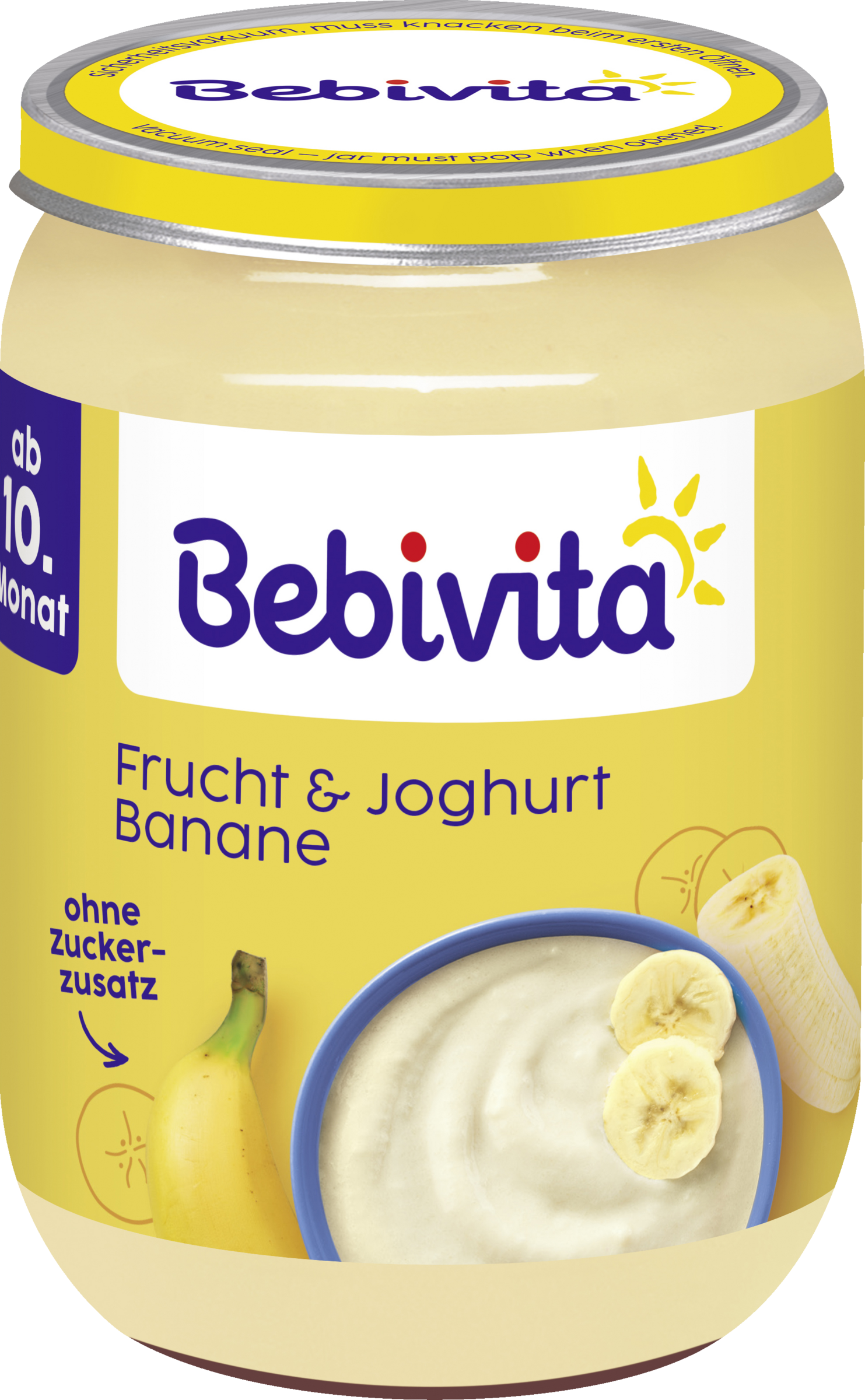 Bebivita Organic Fruit and Yogurt Banana