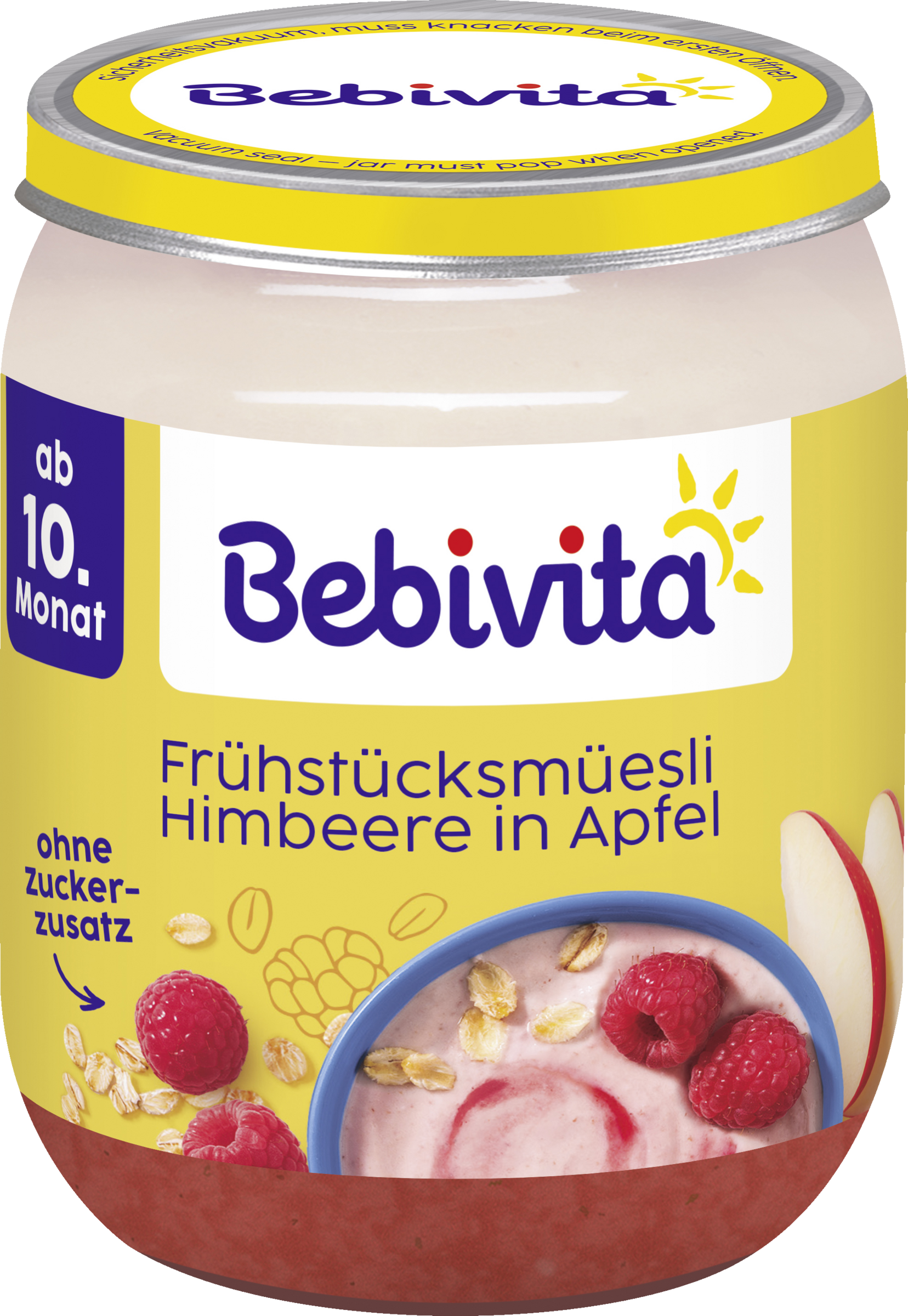 Bebivita Breakfast Muesli Raspberry in Apple
