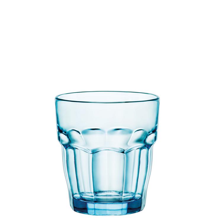 Bormioli Mug Rock Bar Lounge 27 cl stpb. : blue No. FB27, contents: 270 ml, height: 92.5 mm