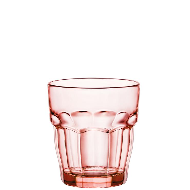 Bormioli Mug Rock Bar Lounge 27 cl stpb. : peach No. FB27, contents: 270 ml, height: 92.5 mm