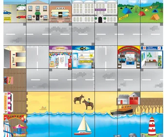 Bee-Bot floor mat “Seaside”