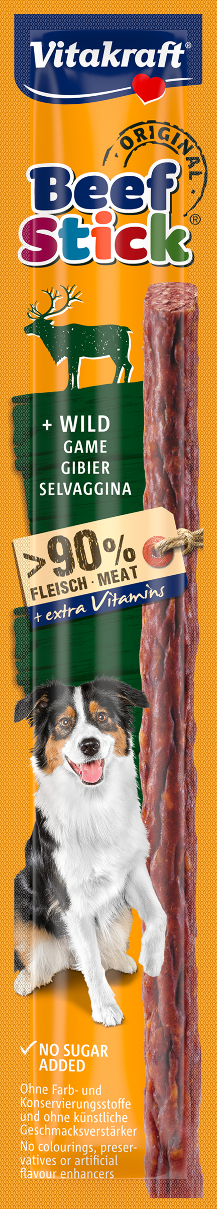 Vitakraft Beef Stick + Wild