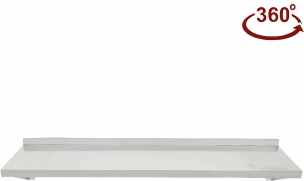 Beeketal Gastro stainless steel shelving unit, wall shelf, model: WABG-30