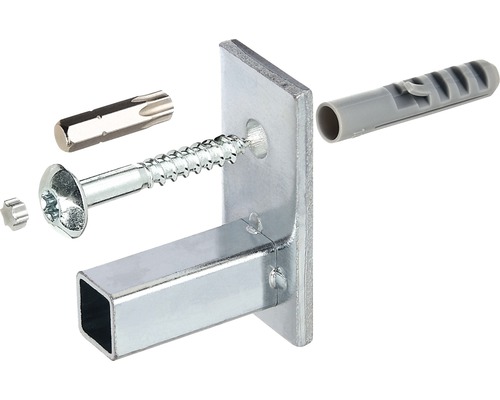 Alberts Fastening set, galvanized pass grille (inside), 12 pieces