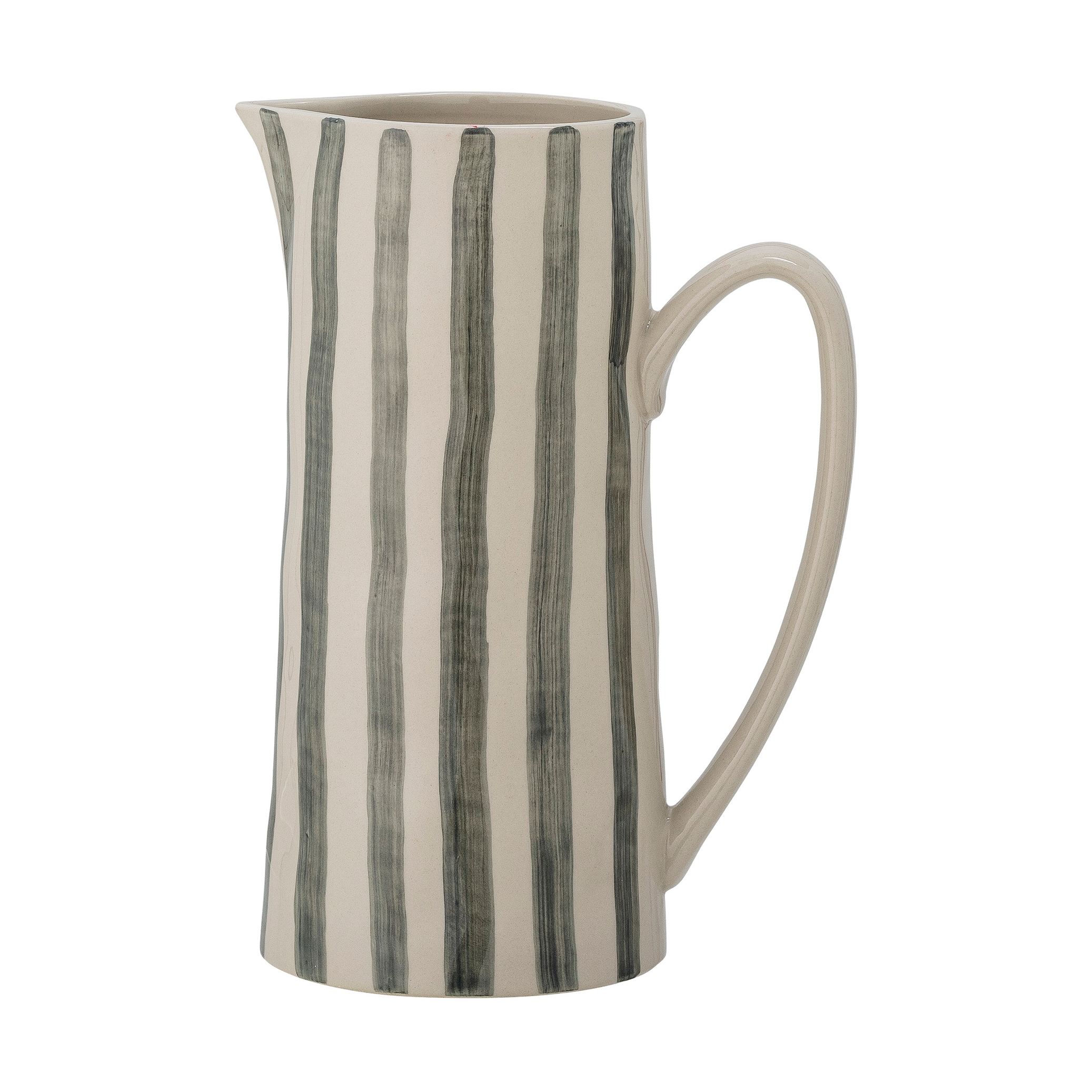 Bloomingville Begonia stoneware jug, 23.5cm