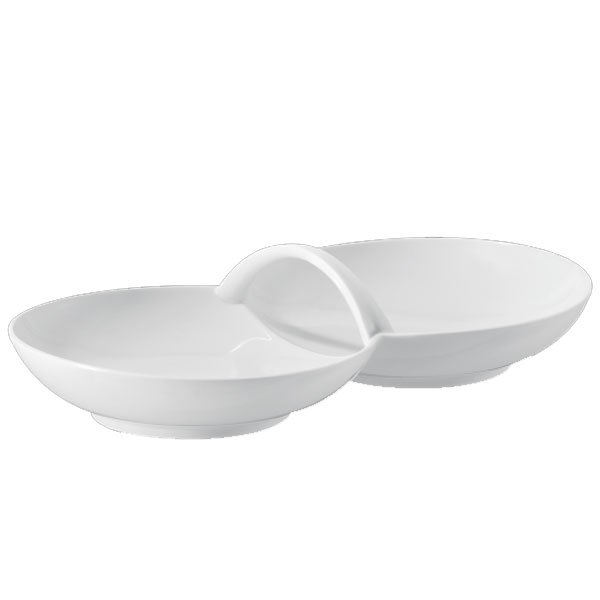 Serving dish with handle Urbino by KPM