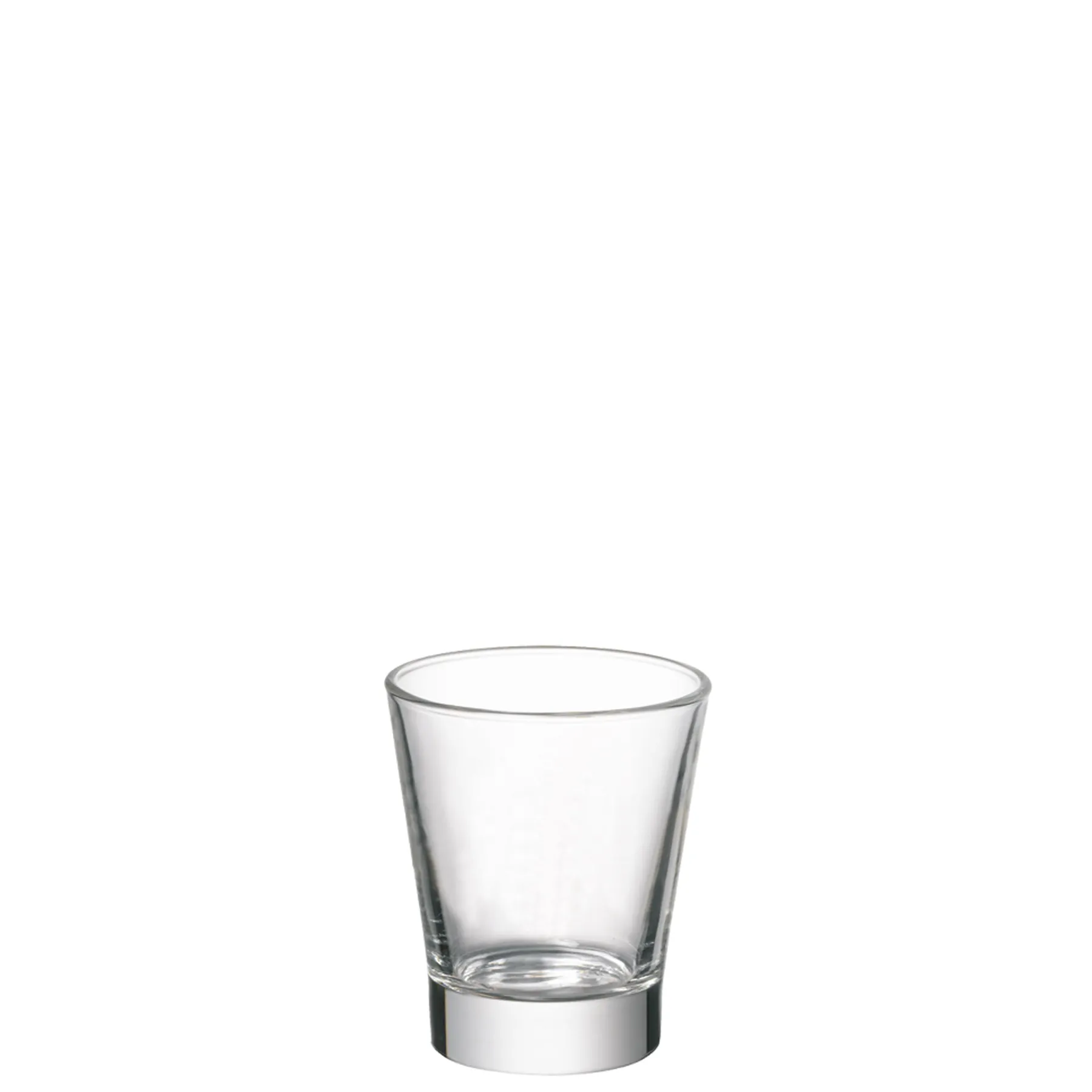 Caffeino side glass 8.5 cl, capacity: 85 ml, diameter: 59 mm, height: 71 mm, 48 sets