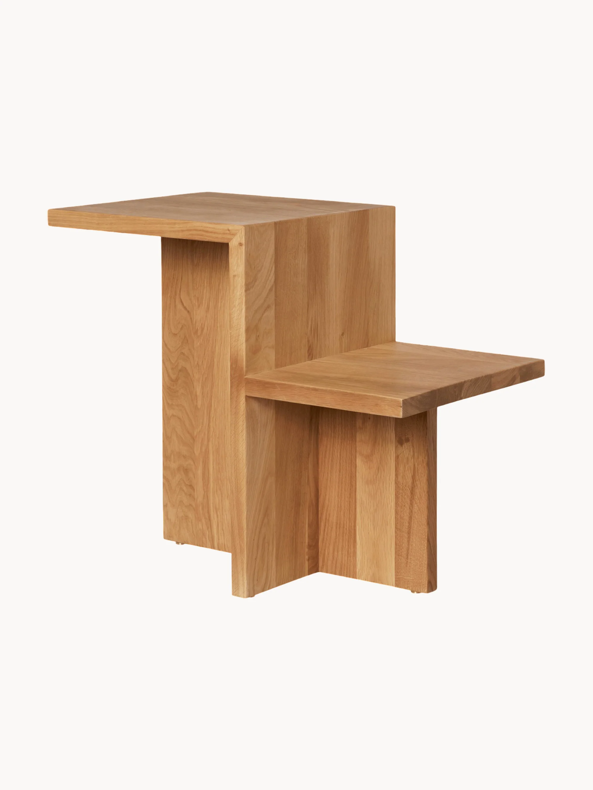Ferm Living Distinct side table made of oak, Oak wood