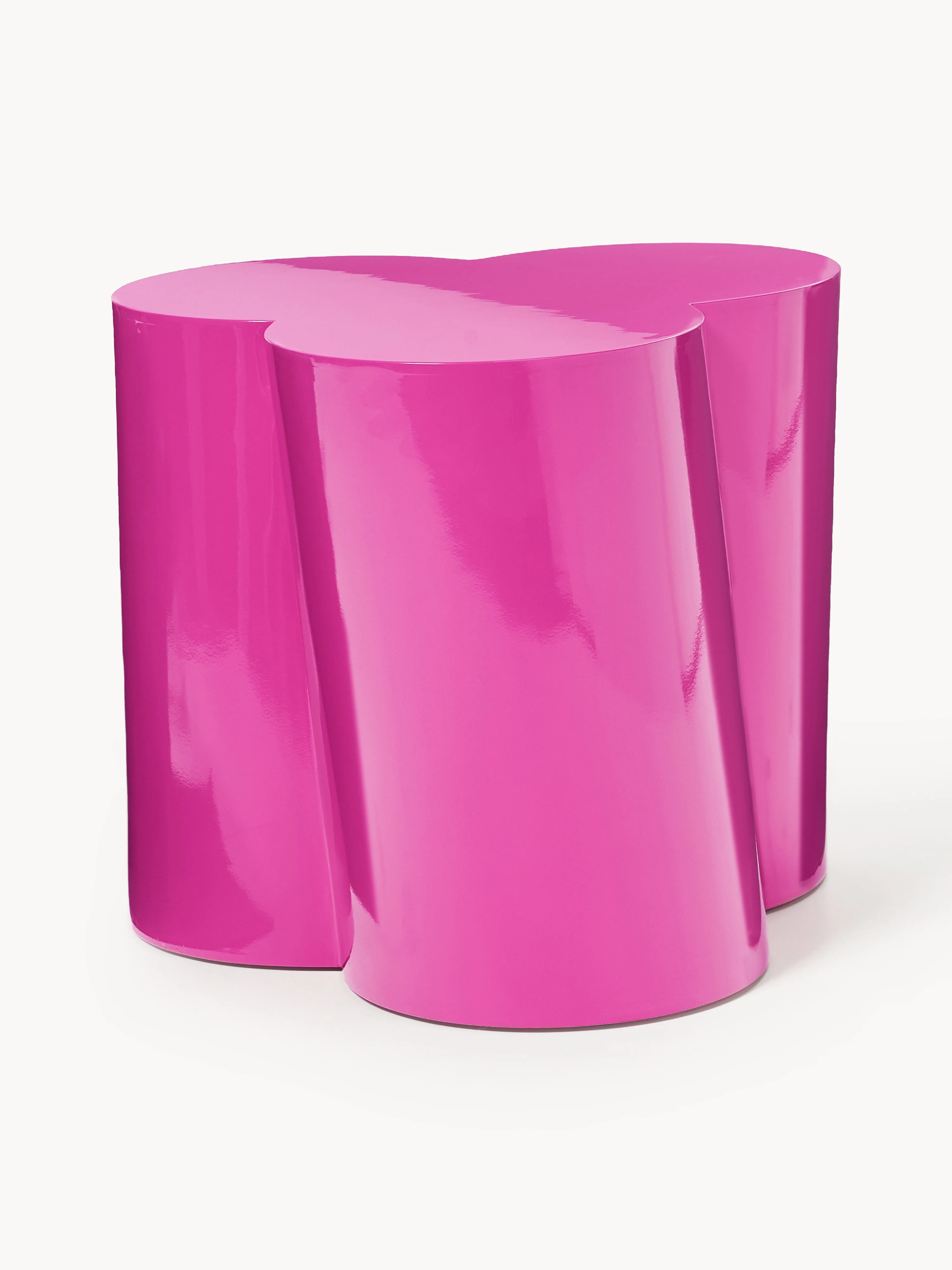 Westwing Collection Flower side table, Pink