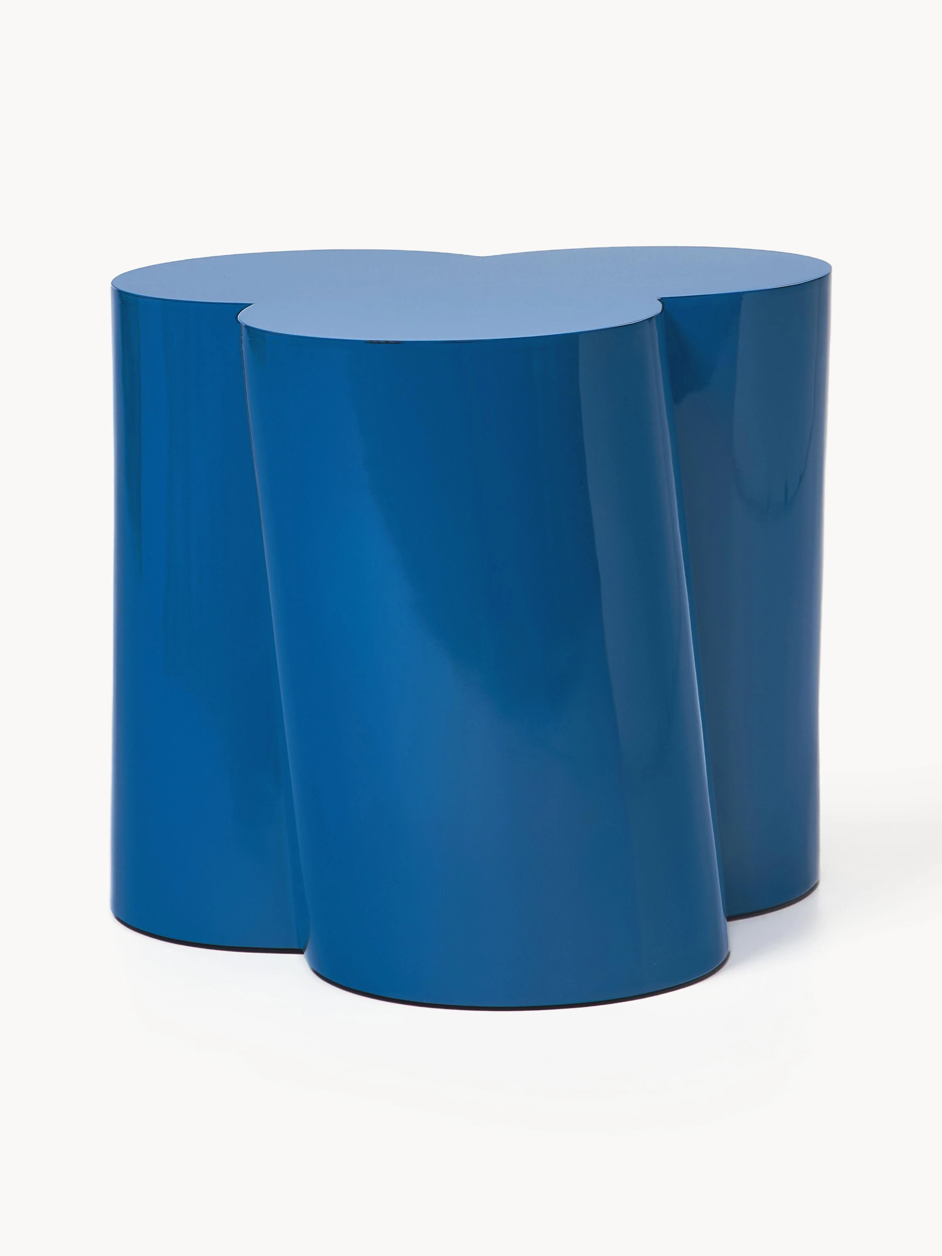 Westwing Collection Flower side table, Blue
