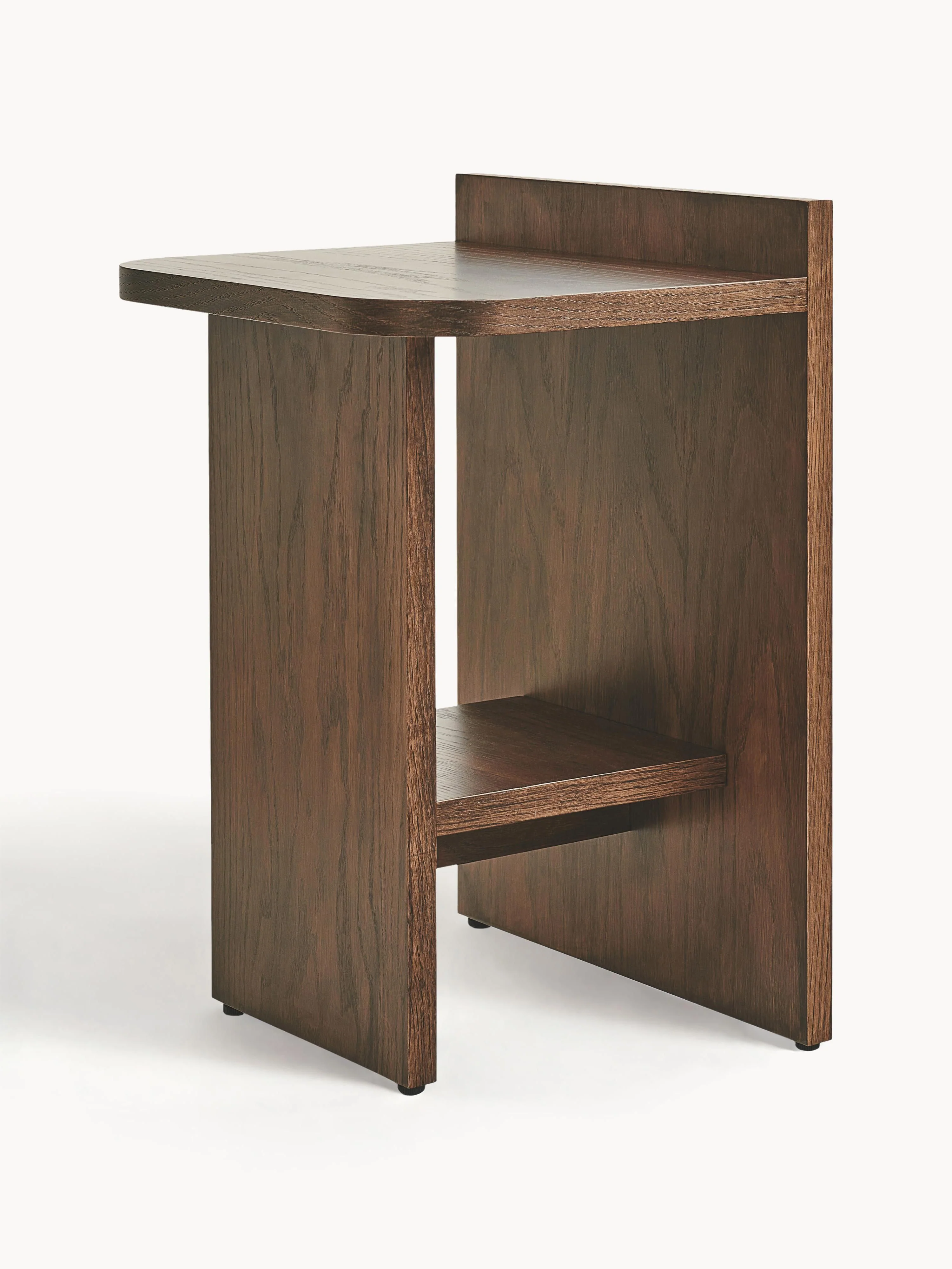 gejst Ismo side table made of oak wood, Oak wood, dark lacquered