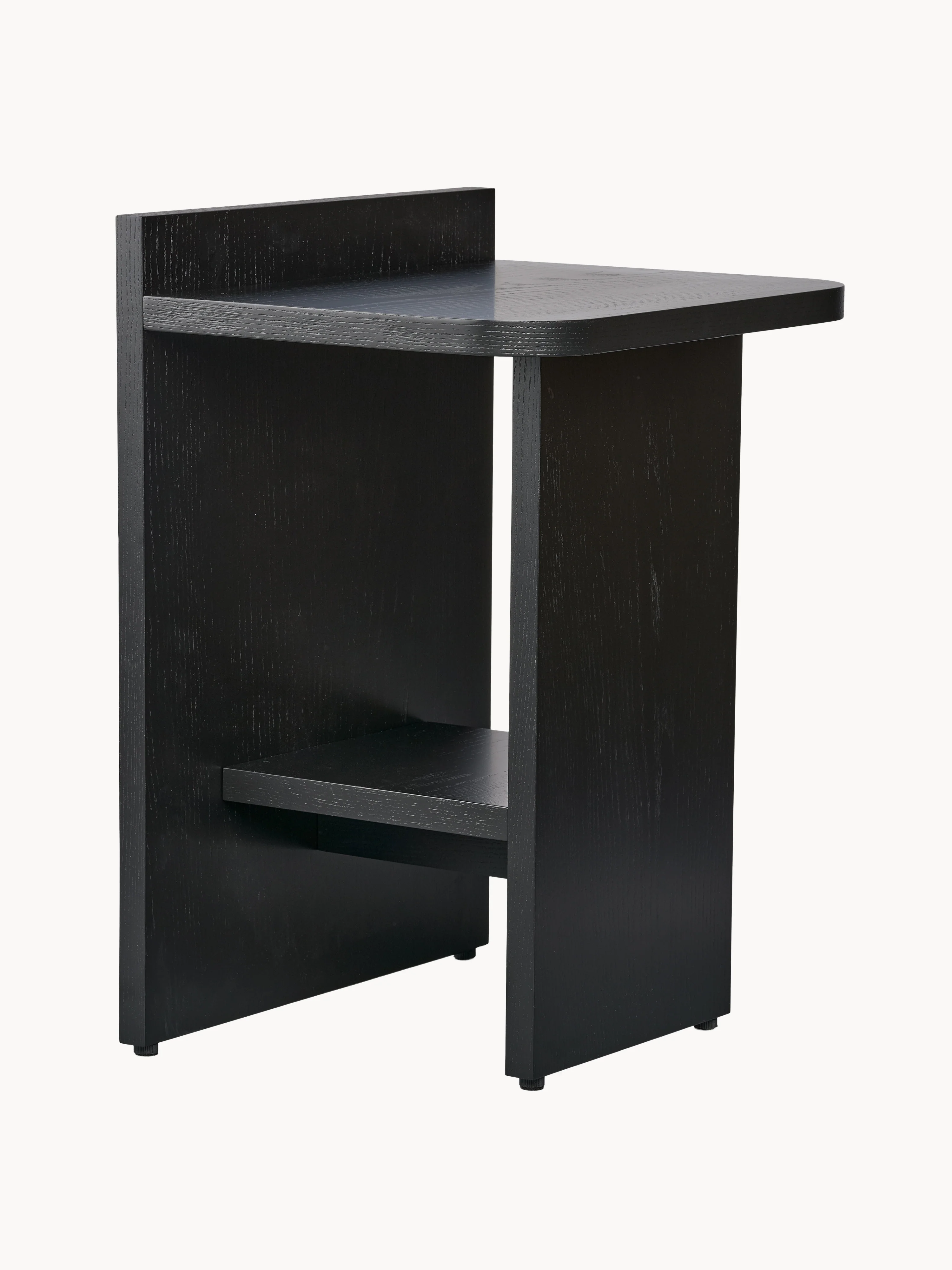 gejst Ismo side table made of oak wood, Oak wood, black
