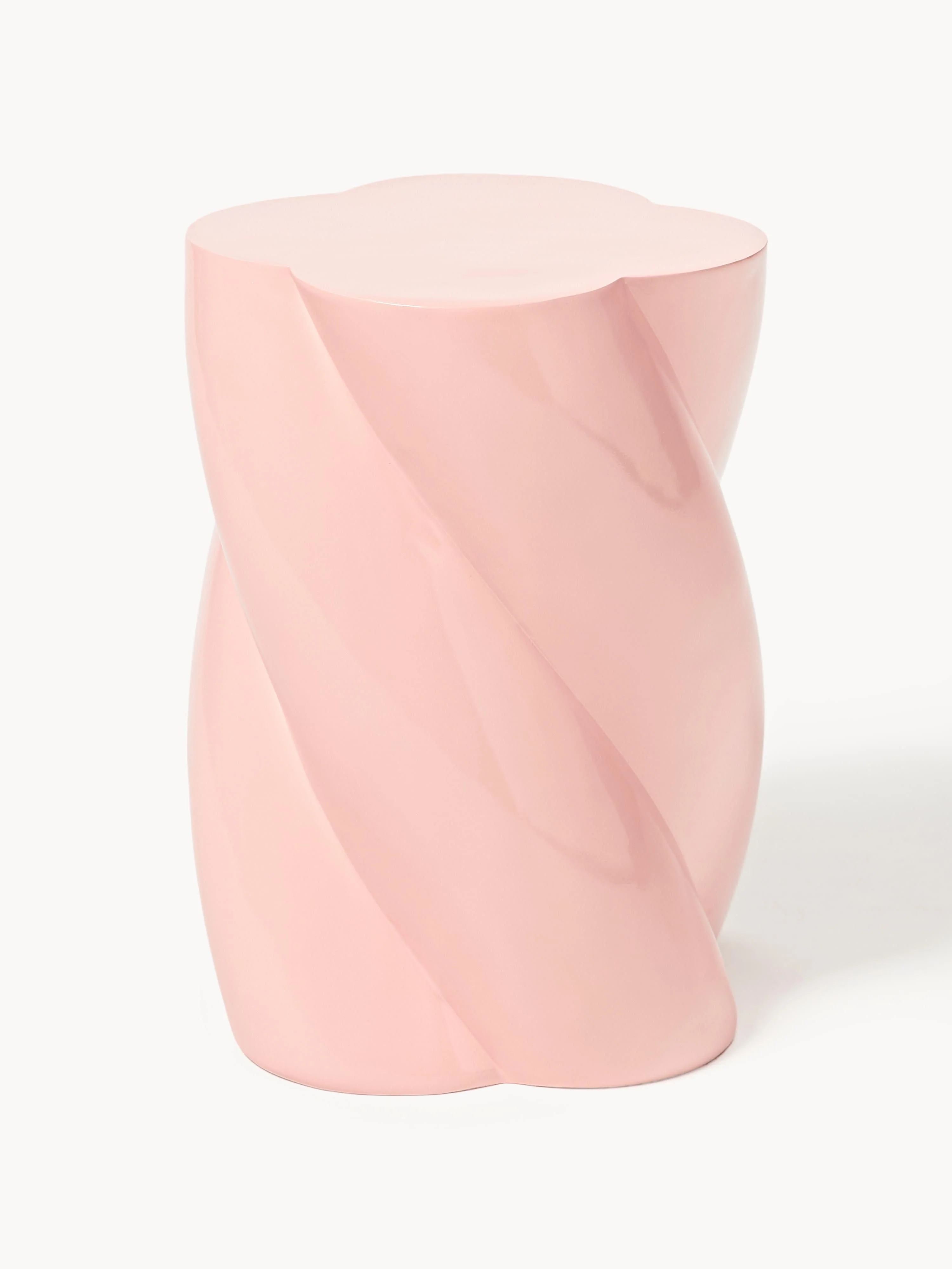 &k Amsterdam Marshmallow side table, Light pink