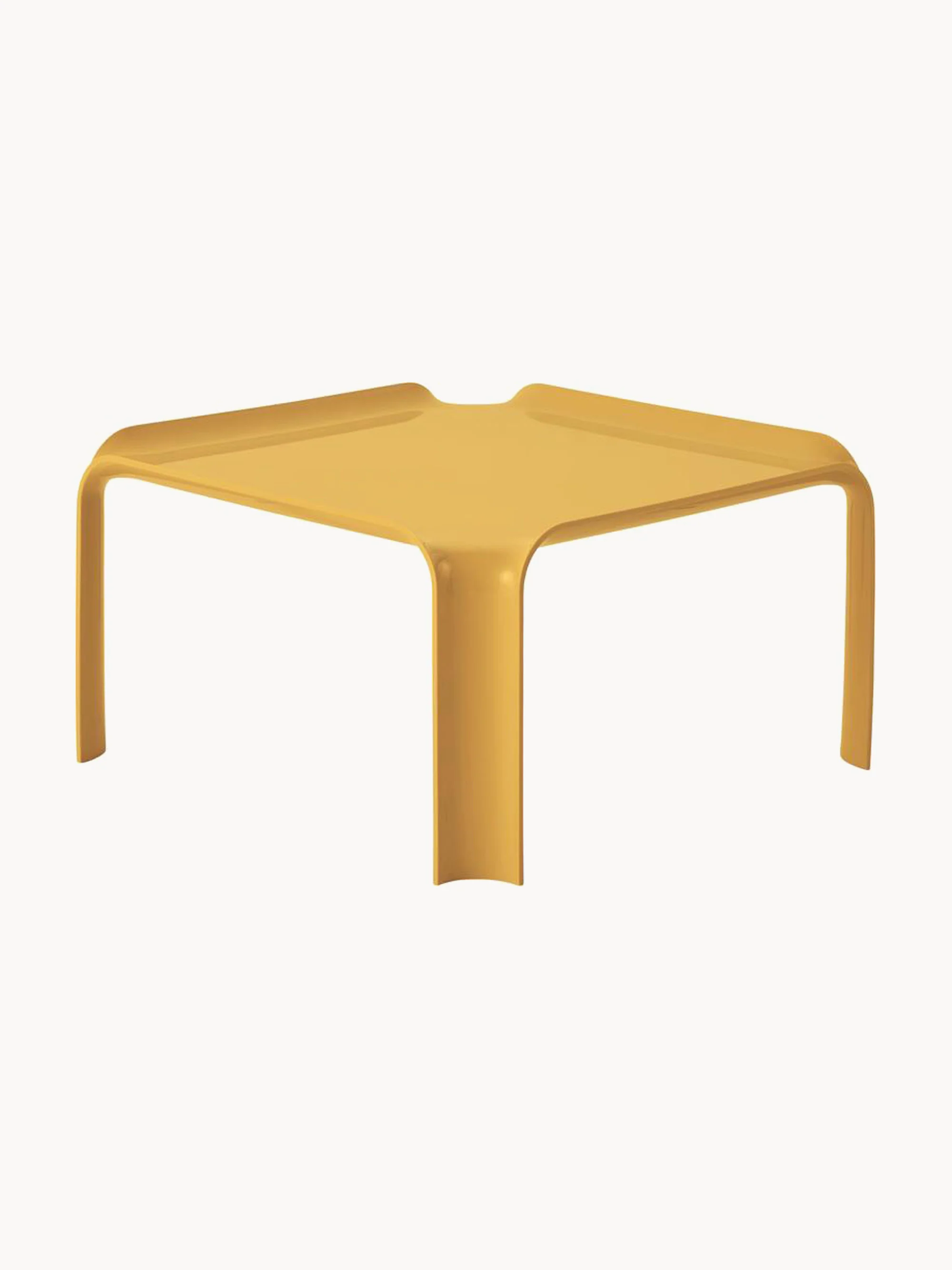 gubi Side table T877, Mustard yellow