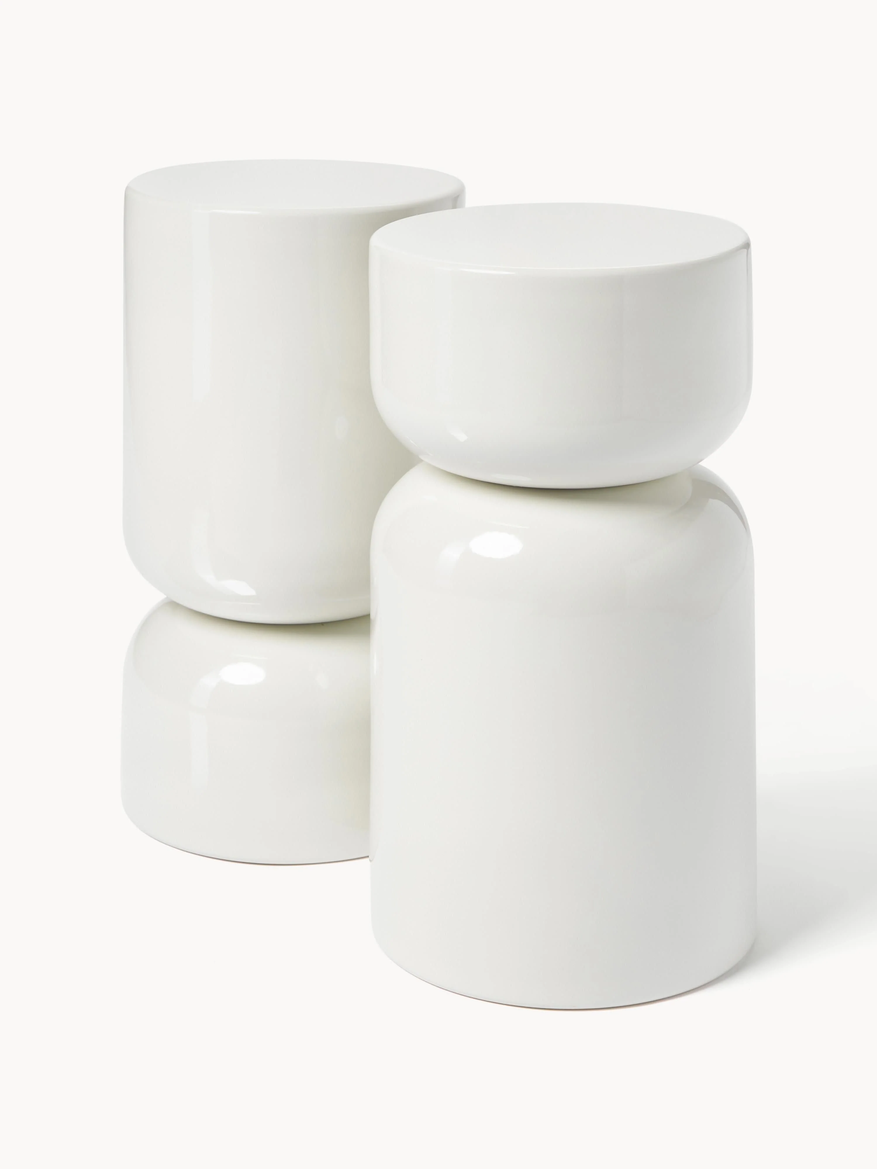 Westwing Collection Amina side tables, set of 2