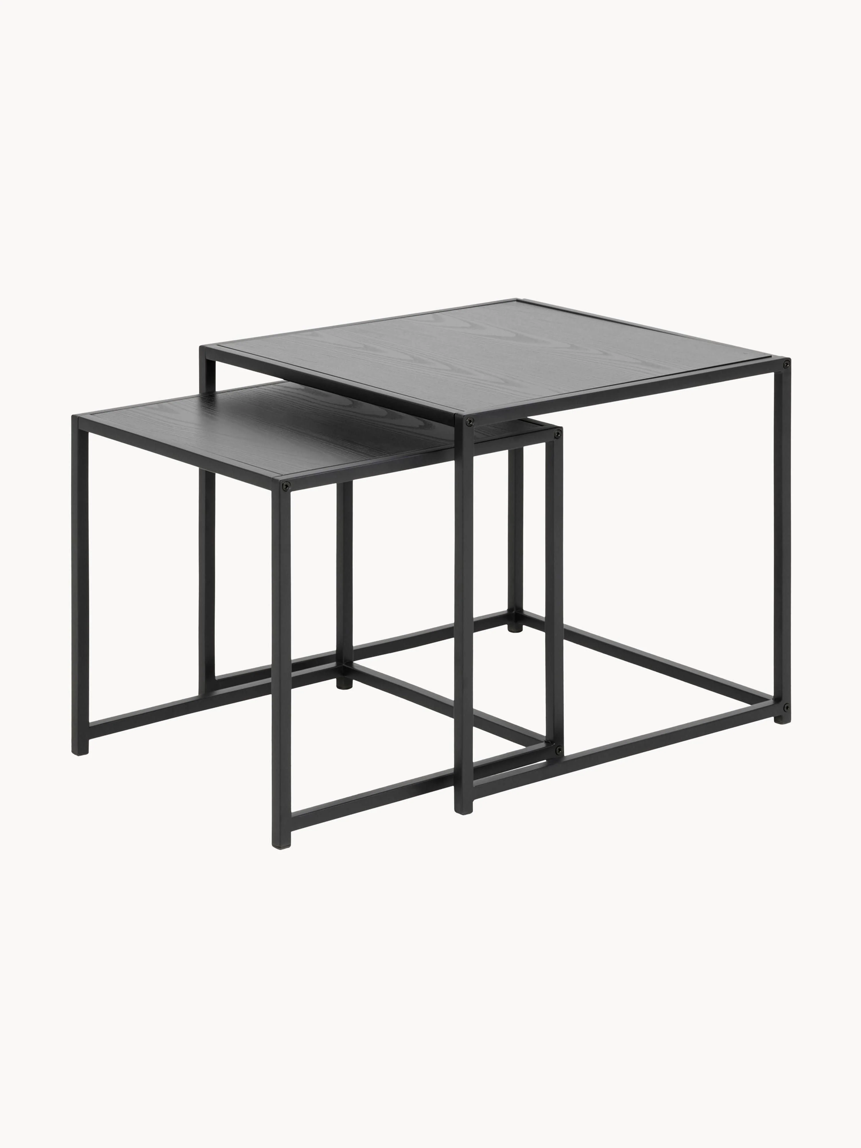 Westwing Collection Seaford side tables, set of 2