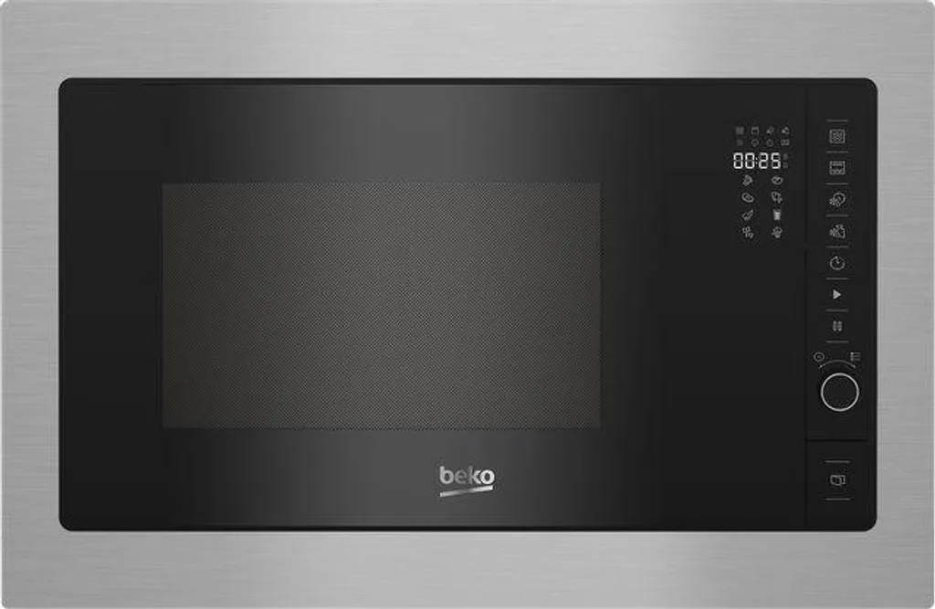 Beko BMOB 20231 X, Integrated, Solo Microwave, 20 l, 800 W, Built-in Display, Rotary Controls, Touch Control