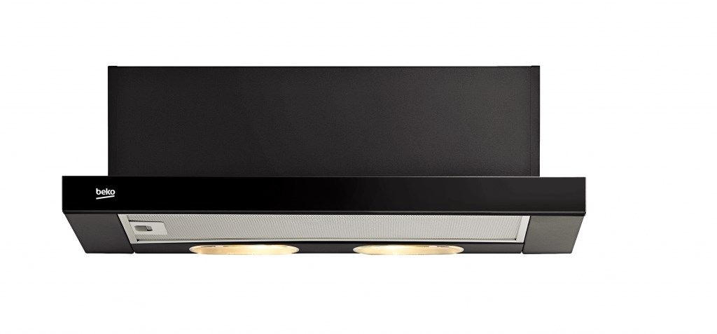 Beko CTB6250B Extractor Hood 420 m³/h Semi-recessed (Pullout) Black