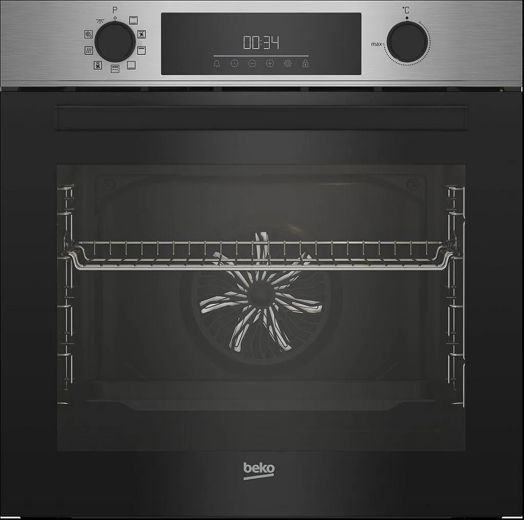 Beko built-in oven BBIE113N1XMP Pyrolytic cleaning Stainless steel Child lock Electronic control