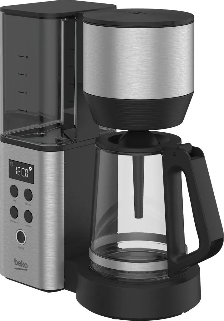 Beko Coffee Machine 1.25L 1000W LED Drip Stop Anti-Slip