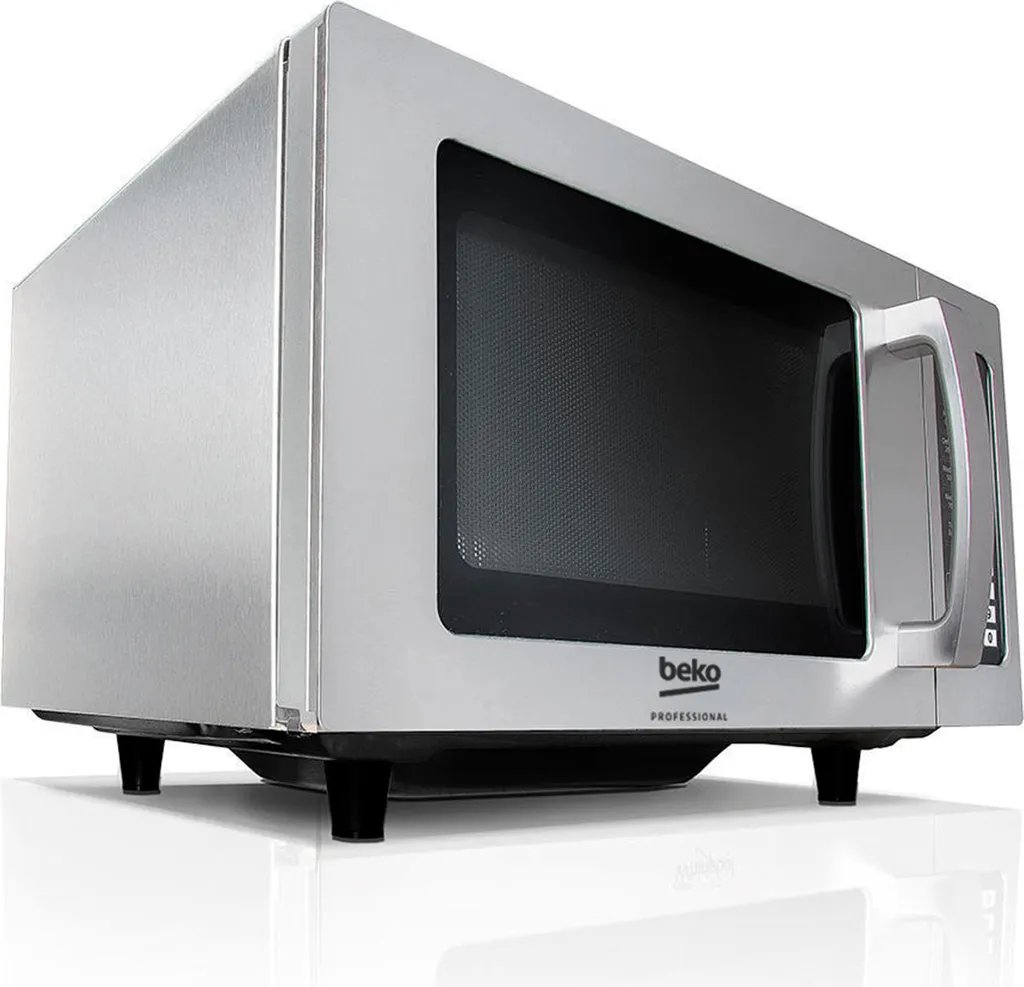 Beko PRO 25IXBP Microwave 25 Liter X2 Button Stainless Steel 5 Cooking Levels
