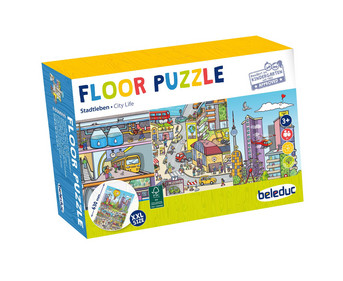 beleduc floor puzzle “City Life”