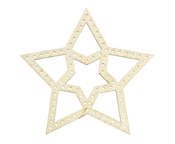 Beleduc braided motif threading stars