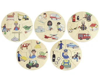 beleduc HUMANICO puzzle “Professions”
