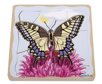 beleduc layered puzzle “butterfly”