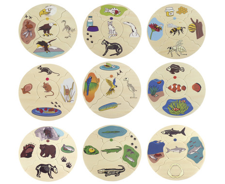 beleduc NAWITO Puzzle “Animal Species”